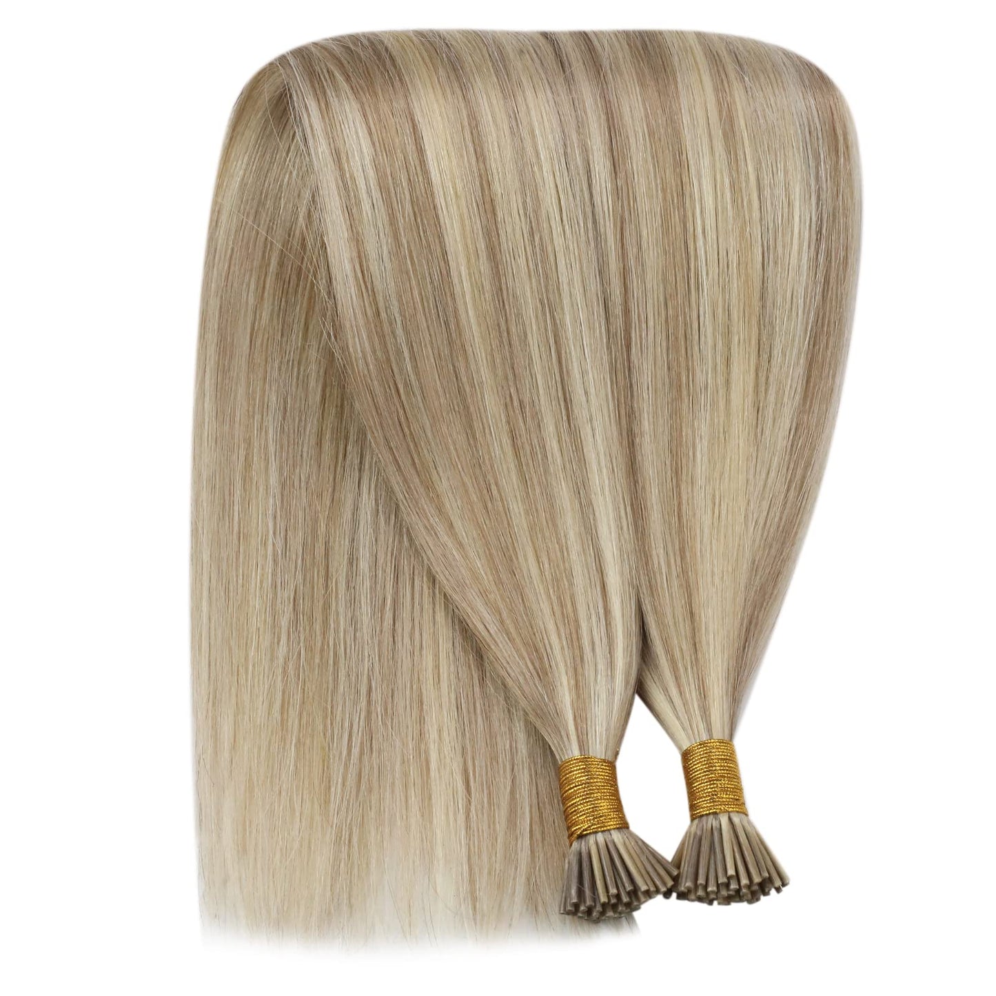 REMY premium Micro Link Hair Extensions Highlight Micro Loop Hair Extensions Real Human Hair Light Brown Highlights Blonde Micro Extensions Real Human Hair Add Hair Volume 18 Inch 50s/50g
