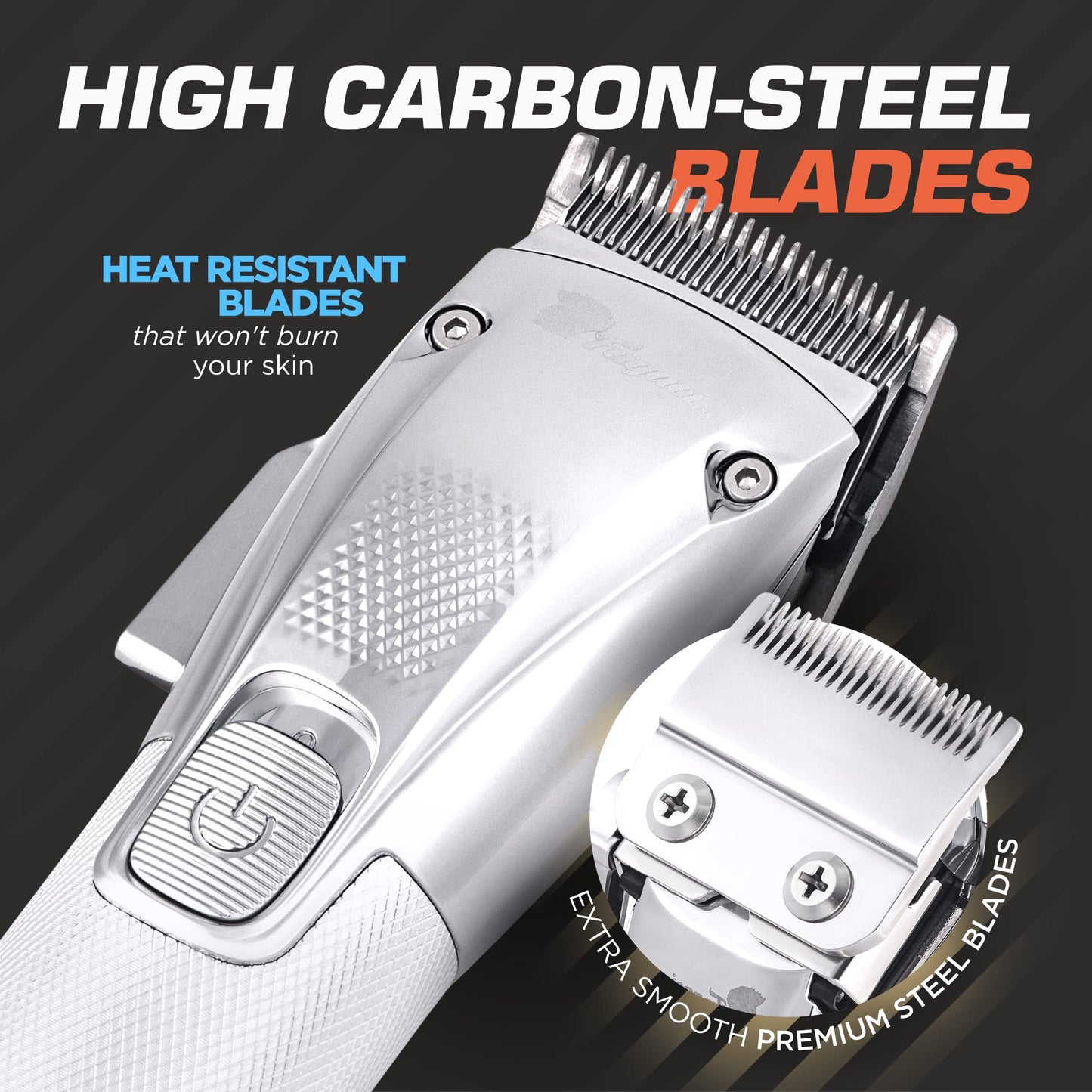 Fagaci Professional Hair Clippers for Barbers with Precise Cutting, Turbo Power Cordless Hair Clippers for Men Professional, Clippers for Hair Cutting, Maquina de Cortar Cabello, Men Hair Clippers Kit